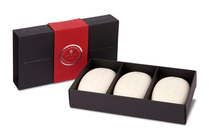 Savonneries Bruxelloises 比利時皇家御用香水皂(100g) 3入禮盒組|野薑青檸 Ginger & Lime