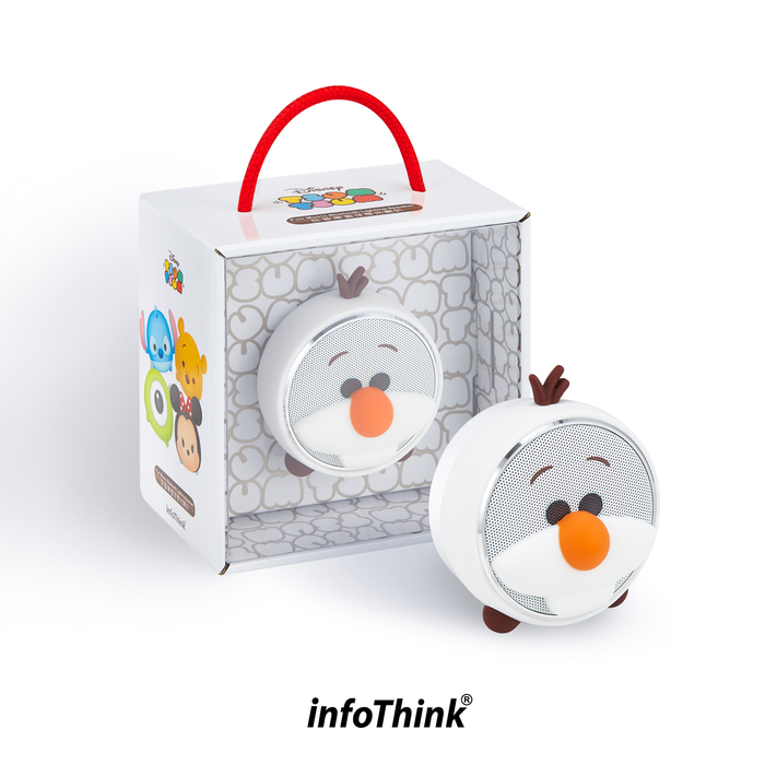 InfoThink|TSUM TSUM玩音樂藍牙燈光喇叭-雪寶Olaf