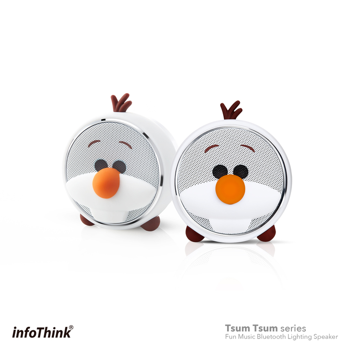 InfoThink|TSUM TSUM玩音樂藍牙燈光喇叭-雪寶Olaf