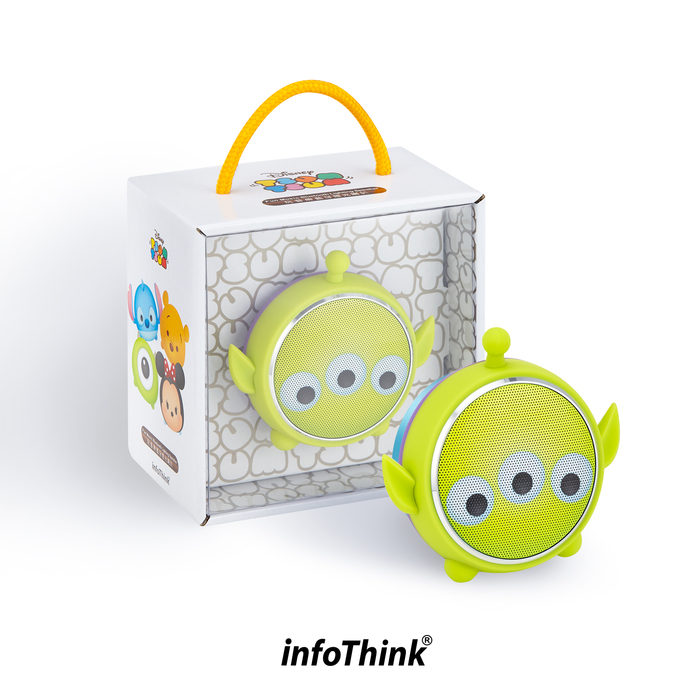 InfoThink|TSUM TSUM玩音樂藍牙燈光喇叭- 三眼怪Aliens