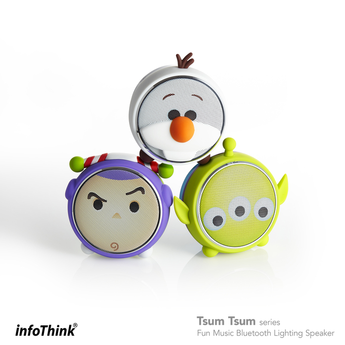 InfoThink|TSUM TSUM玩音樂藍牙燈光喇叭- 三眼怪Aliens