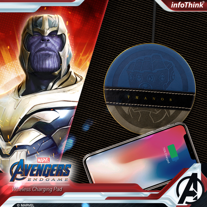 【ENDGAME限定】InfoThink|MARVEL STUD10S復仇者聯盟系列無線充電座-薩諾斯