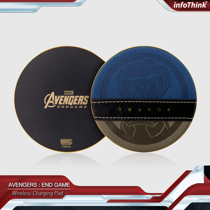 【ENDGAME限定】InfoThink|MARVEL STUD10S復仇者聯盟系列無線充電座-薩諾斯