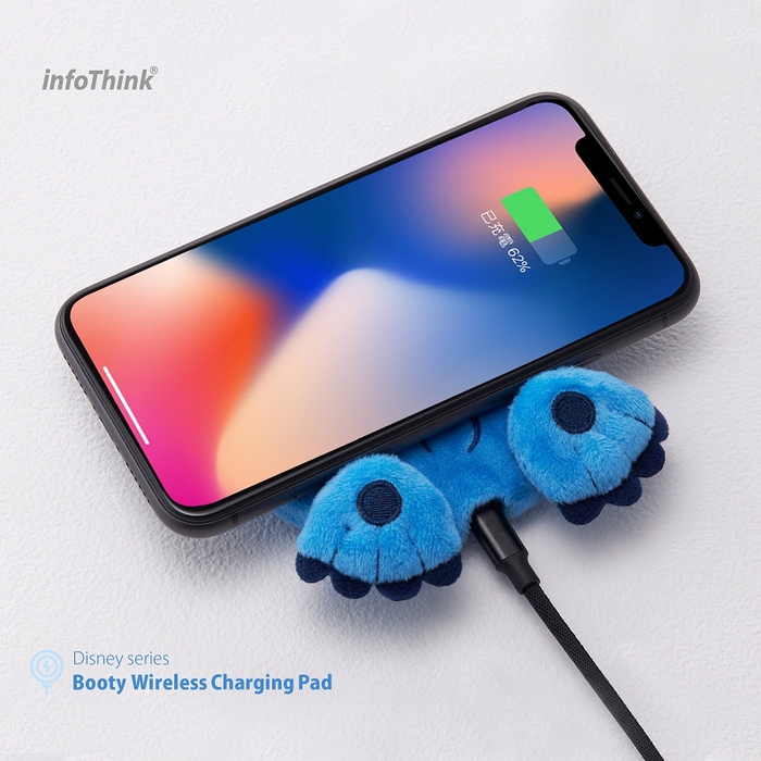 InfoThink|迪士尼系列電臀無線充電座(史迪奇)