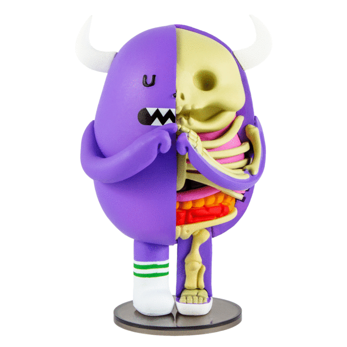 【集購】黏黏怪物研究所SML x Jason Freeny | 半剖系列公仔BIGMON、REDMON、YELLOWMON(1入組)