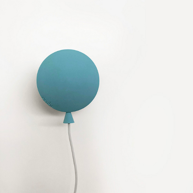 Rcube Design | 氣球造型充電器 (灰藍/暗粉紅)