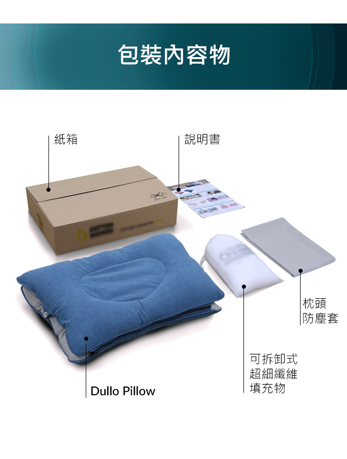 【集購】韓國Dullo Pillow｜ 人體工學