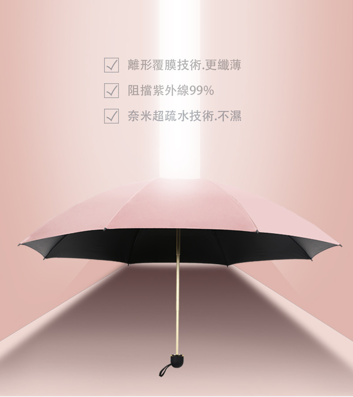 【集購】雨樂Rain Smile|專利奈米塗層 晴雨兩用傘