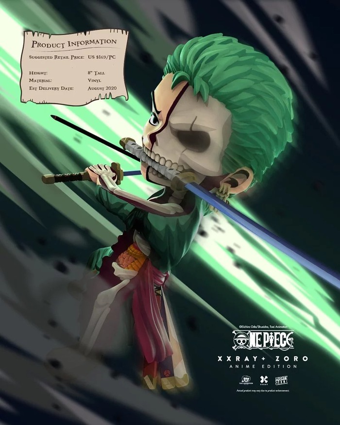 【集購】XXRAY PLUS | ONE PIECE航海王 索隆 半剖授權公仔 (8吋)