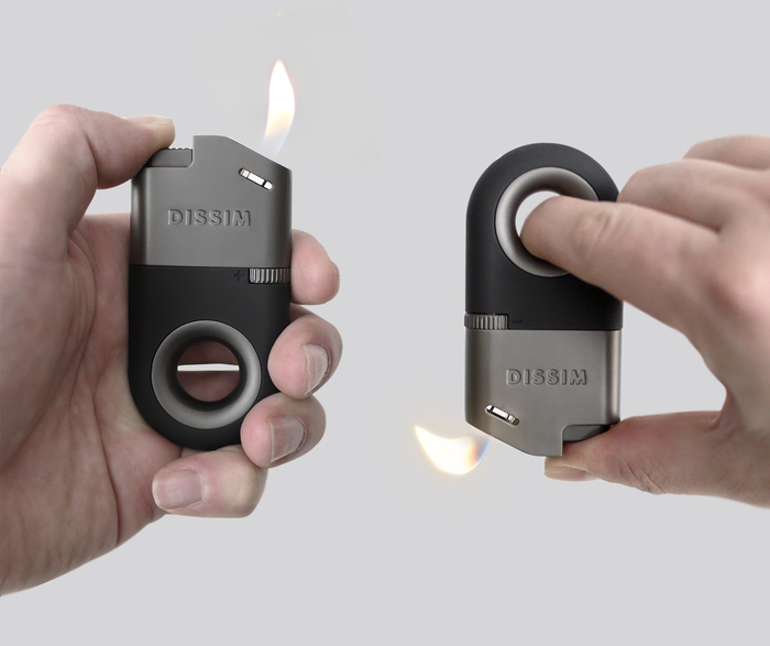 【集購】DISSIM| Inverted Lighter 世界首款翻轉打火機(可填充)