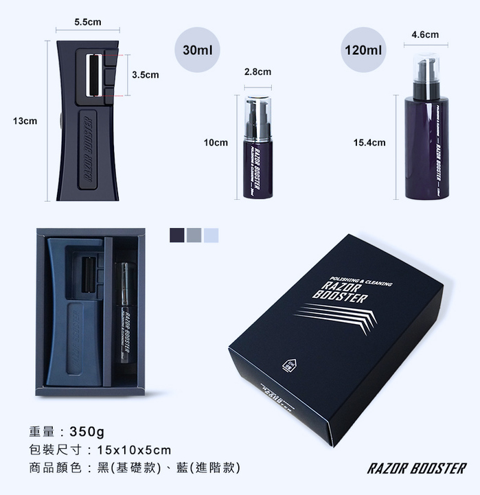 【集購】TrendGear|RAZOR BOOSTER 刮鬍刀潔淨器