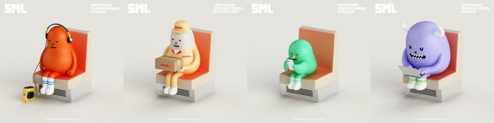 Sticky Monster Lab|SubWay 地鐵系列公仔- 一中盒(12入)