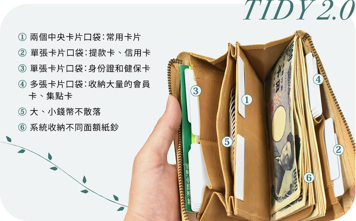 【集購】hallelujah|TIDY 2.0小長夾