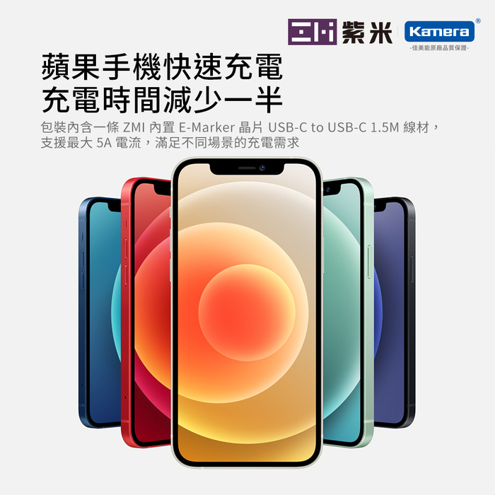 ZMI紫米| HA833 65W PD三孔快充電器國際旅行套組 (含轉接頭) 黑色