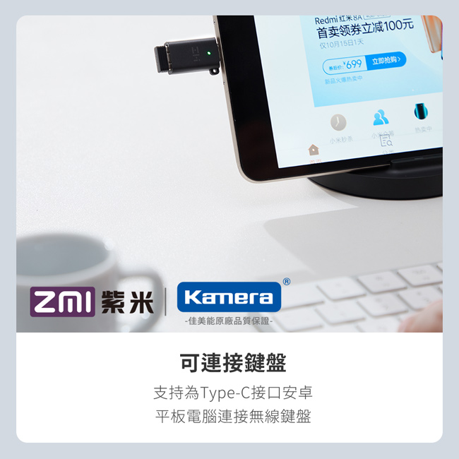 ZMI紫米|AL272 Type-C轉USB轉接頭