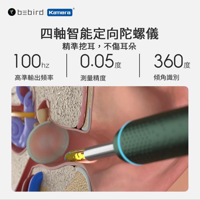 kamera|小米有品 Bebird 蜂鳥 M9 Pro 智能可視挖耳棒