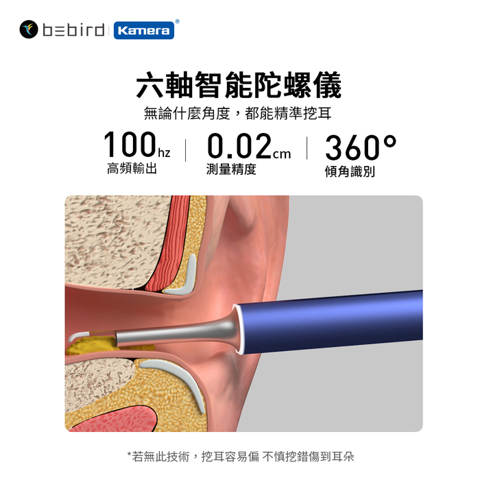 kamera|小米有品 Bebird 蜂鳥 X17 Pro 智能可視挖耳棒