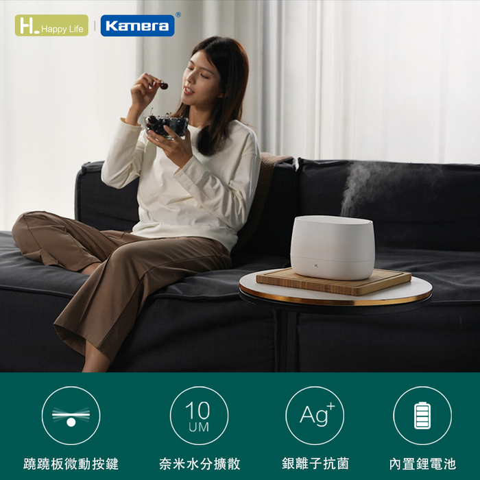 Kamera|小米有品 Happy Life 悅生活香薰機 Pro 白色 (HLEOD2)