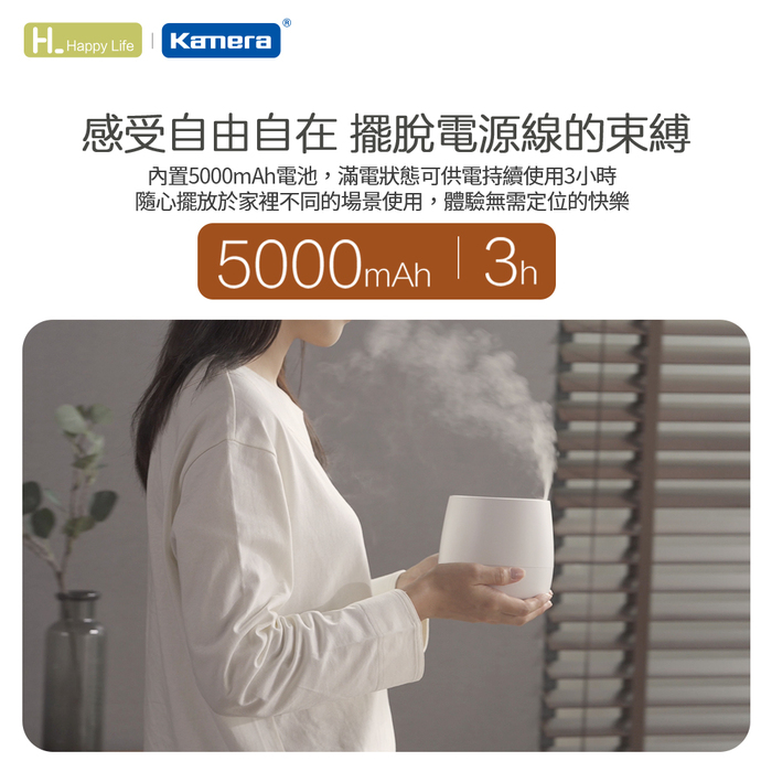 Kamera|小米有品 Happy Life 悅生活香薰機 Pro 白色 (HLEOD2)