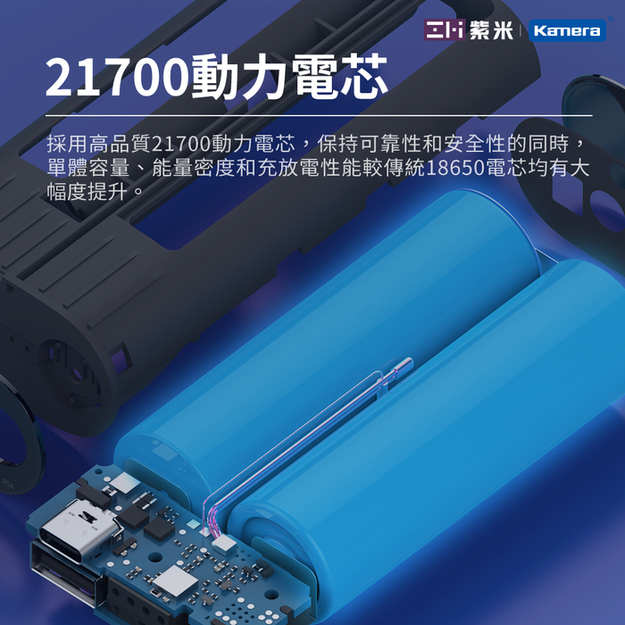 ZMI 紫米| QB818 雙向快充 30W 行動電源Mini 10000mAh