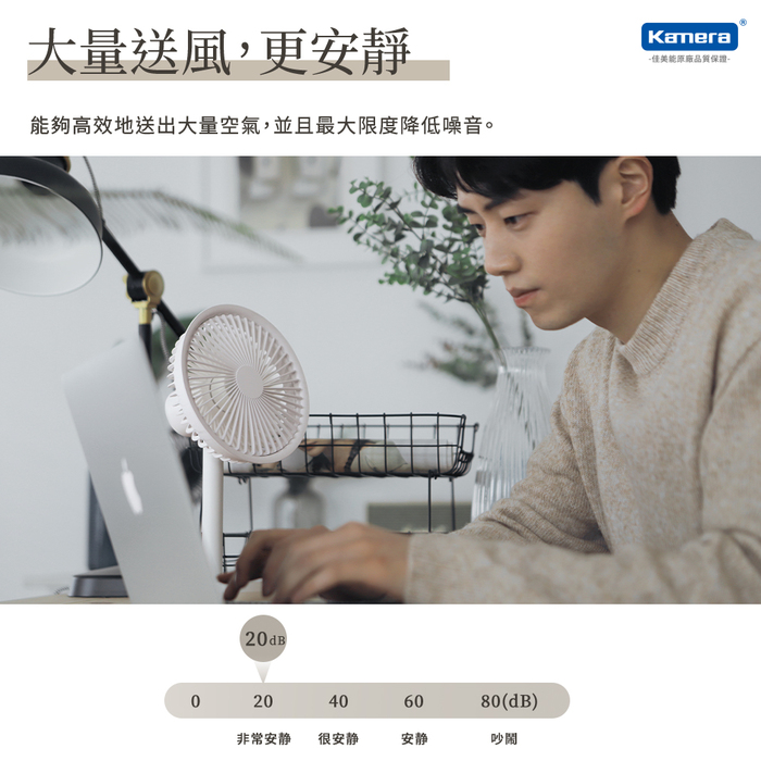 小米有品|SOLOVE F5 素樂台式搖頭風扇