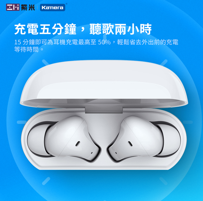 ZMI紫米|PurPods TW-101 真無線音樂耳機