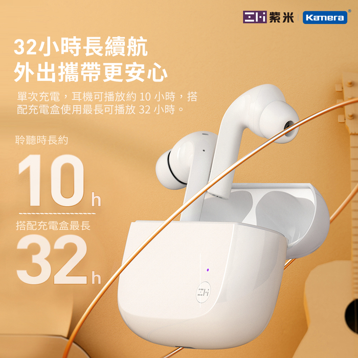 ZMI紫米|PurPods TW-101 真無線音樂耳機