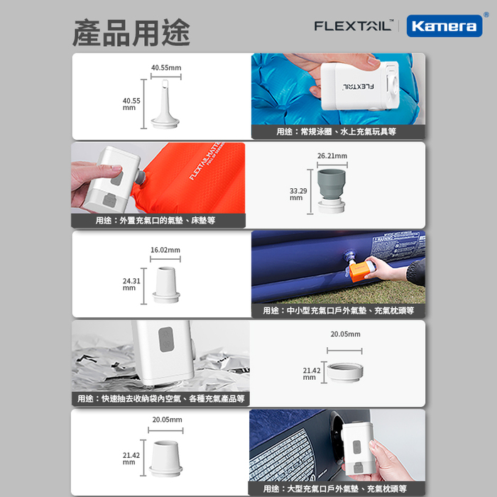Kamera|Max Pump 2 Plus 最新旗艦款迷你電動兩用充抽氣機-白色