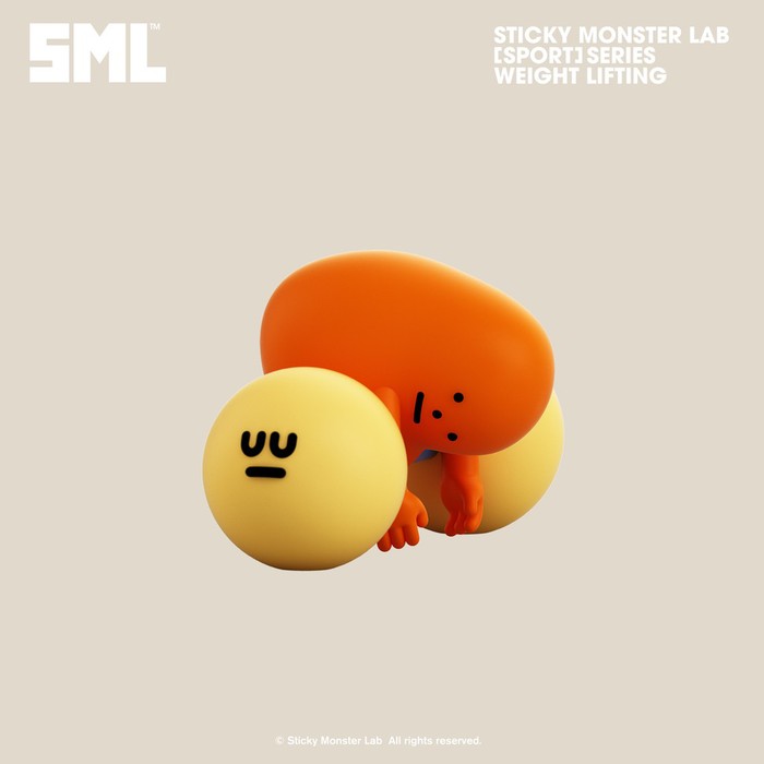 Sticky Monster Lab|SPORT SERIES 運動系列公仔- 盲盒 (隨機出貨)