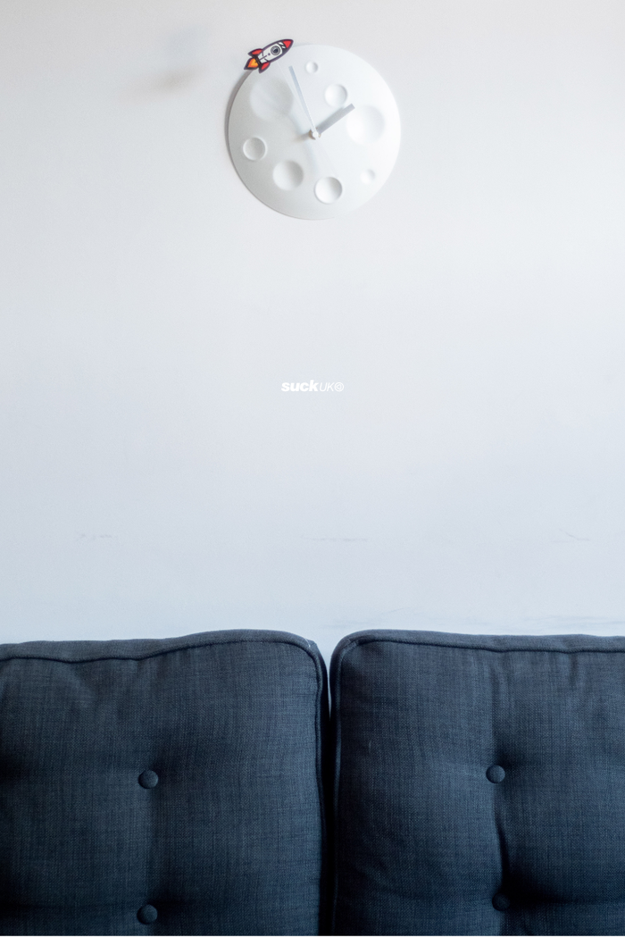 英國 SUCK UK|Rocket Moon Clock