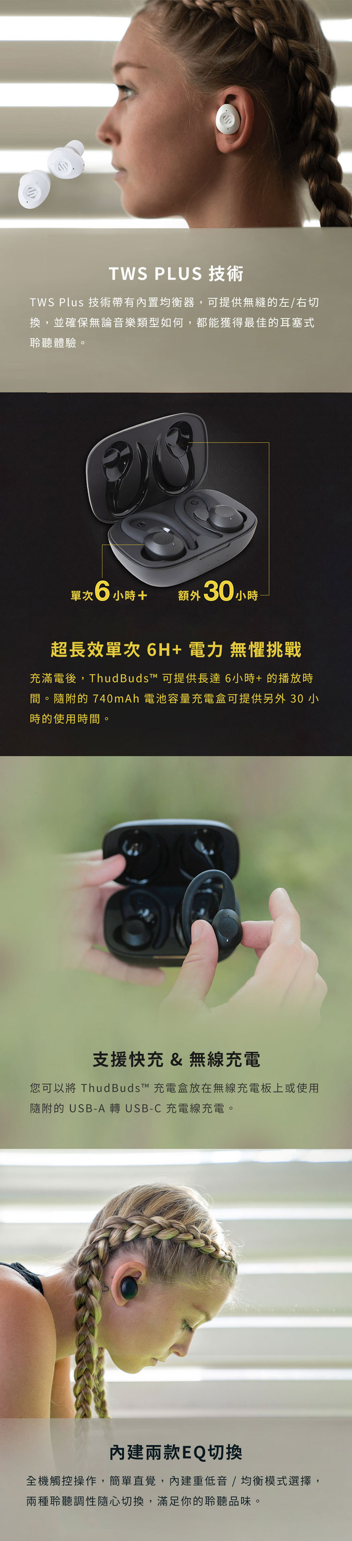 Scosche|ThudBuds TWS真無線藍牙耳機