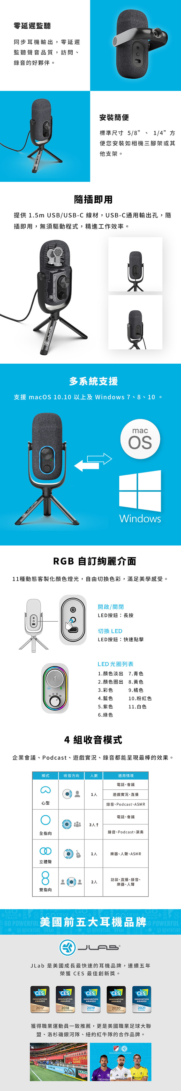 JLab|JBUDS TALK USB 麥克風