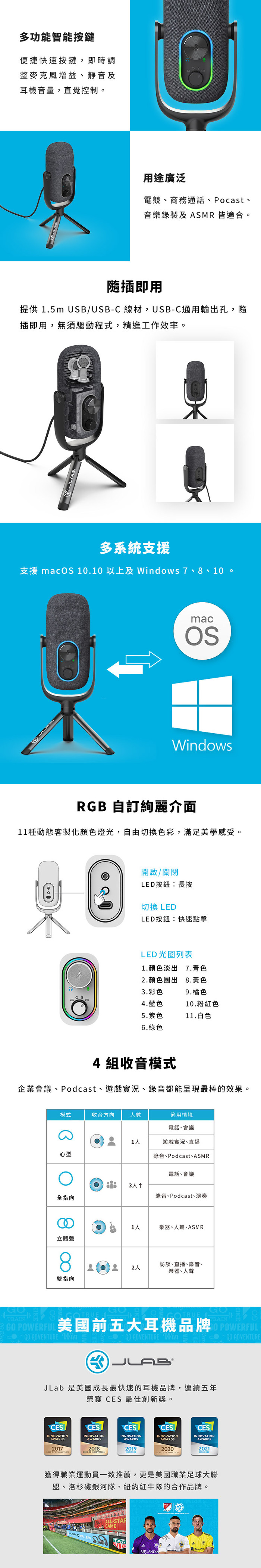 (複製)JLab|JBUDS TALK USB 麥克風