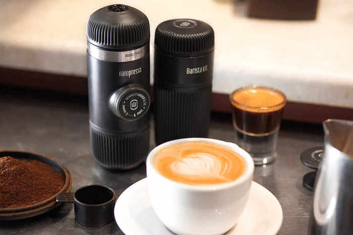 WACACO|Nanopresso隨身咖啡機 + NS膠囊接頭 +Barista Kit 雙倍濃縮咖啡套件