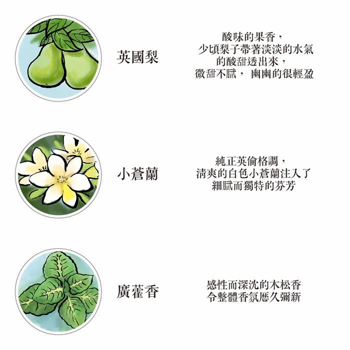 Scentlab 香氛實驗室|香水No.7香氛吊飾 (英國梨與小蒼蘭)