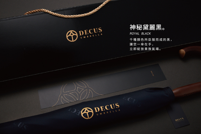(複製)DECUS | 時尚仕幔傘(深邃藍)