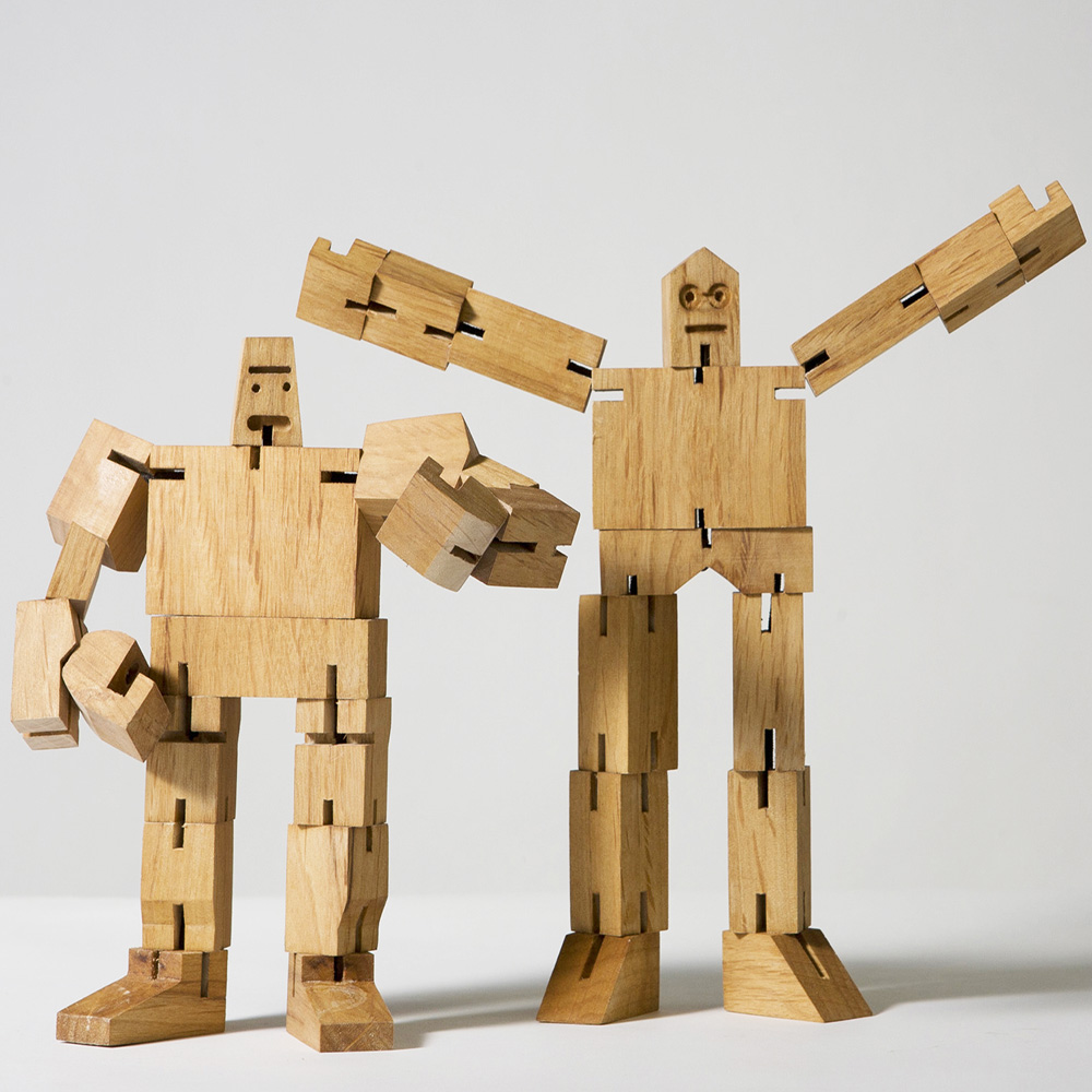 areaware|积木变形机器人(小)-多关节巨人/长腿