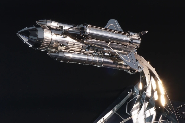 (複製)TimeforMachine|高階金屬動力模型 - 亮鉻飛輪摩托車 Chrome Rider