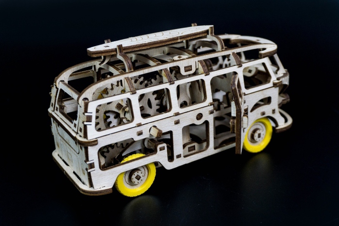 (複製)Time4Machine|繽紛動力木質系列–夢想露營車(碧海綠)