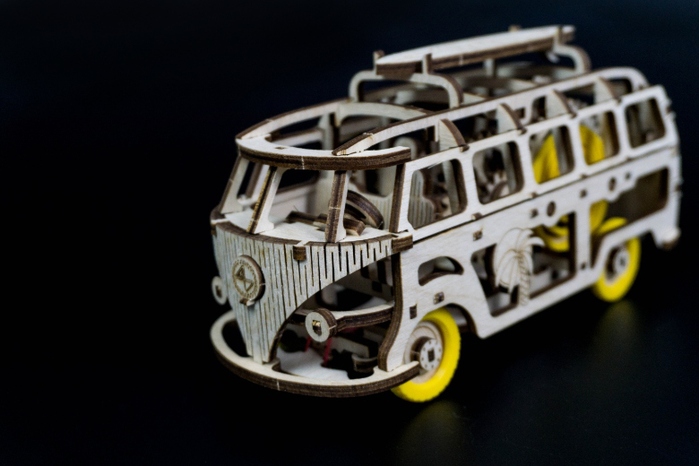 (複製)Time4Machine|繽紛動力木質系列–夢想露營車(碧海綠)