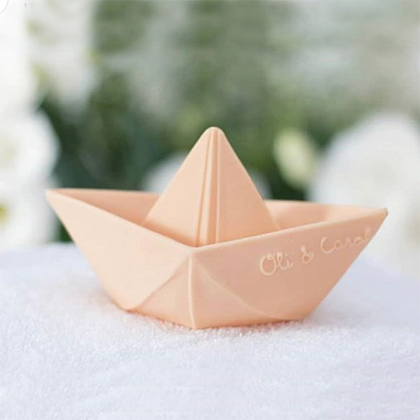 Oli&Carol|摺紙小船-裸粉