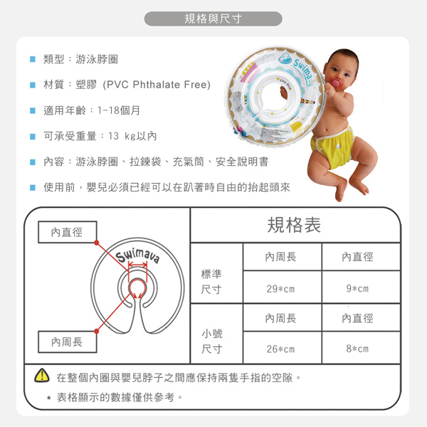 英國Swimava|G1火車嬰兒游泳脖圈-標準尺寸