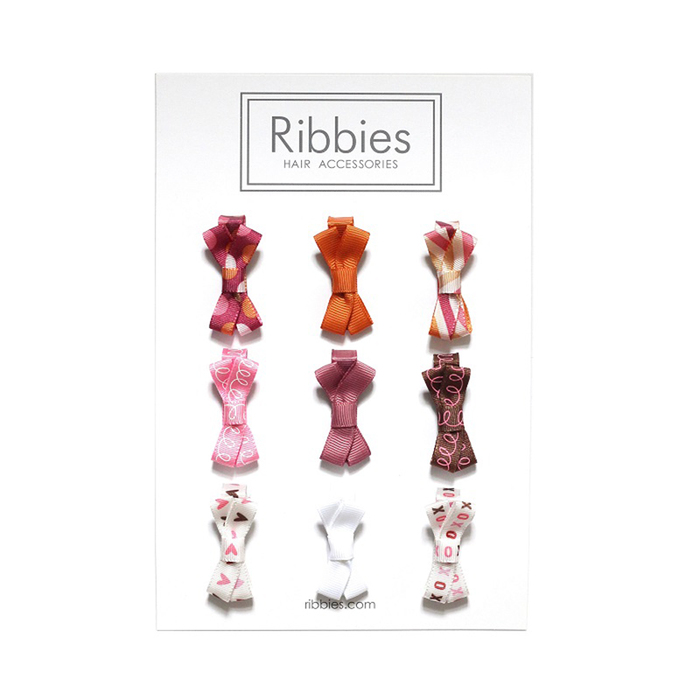 (複製)Ribbies｜經典中蝴蝶結3入組-粉紅系列