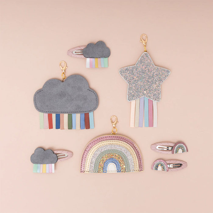 Mimi & Lula|AW22_閃耀彩虹鑰匙圈