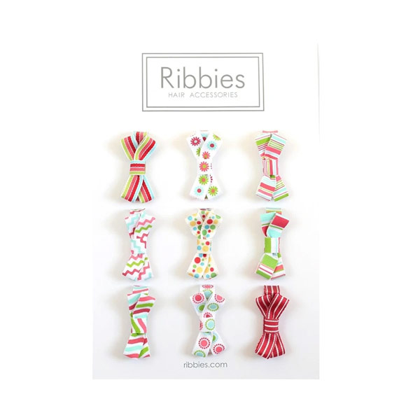 (複製)Ribbies|糖果蝴蝶結9入組-小愛心