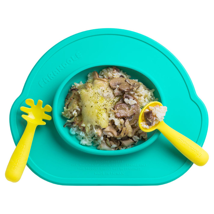 FARANDOLE|嬰幼兒聰明學習餐具組(黃色)