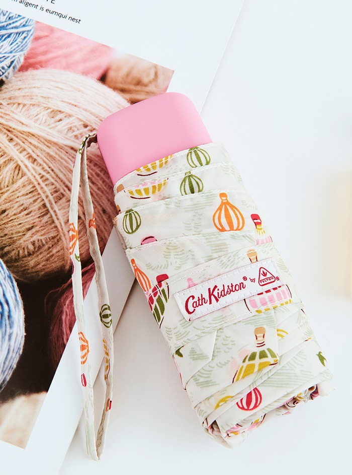 FULTON富爾頓|Cath Kidston迷你口袋傘-繽紛熱氣球