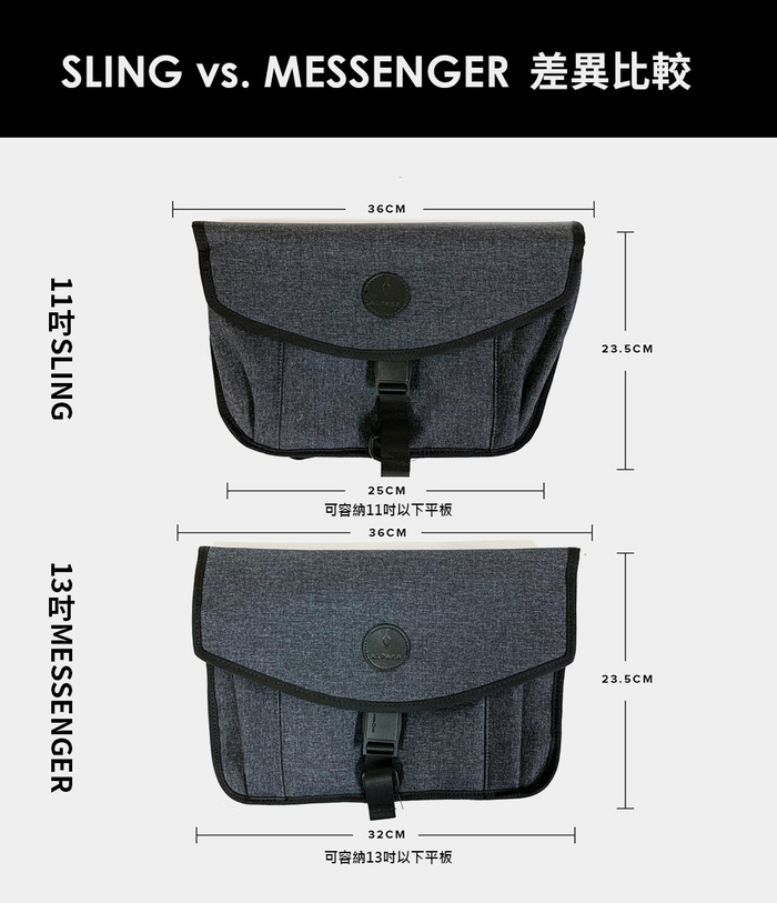 ALPAKA│Alpha Messenger 輕巧防水多功能隨身包
