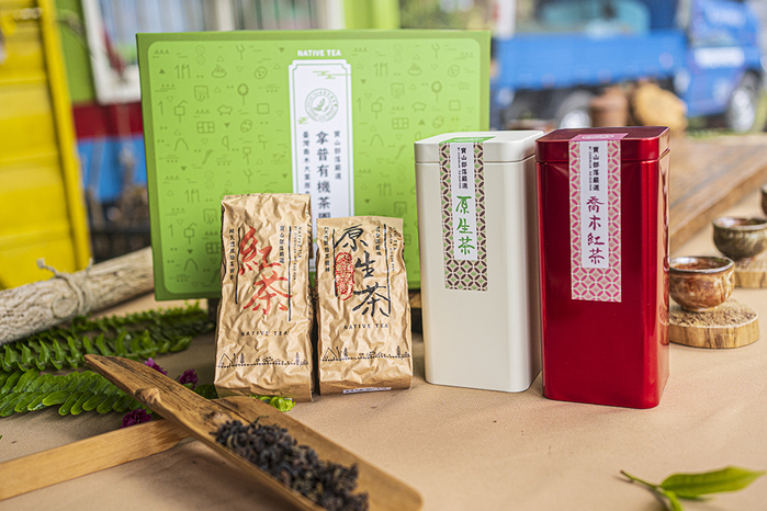 茂林好物Good Maolin|拿普有機野生茶園 經典山茶禮盒(有機原生茶+有機喬木紅茶)