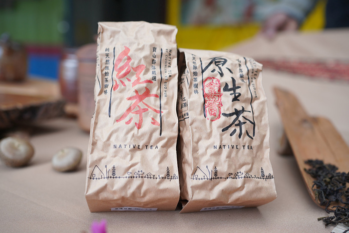 茂林好物Good Maolin|拿普有機野生茶園 經典山茶禮盒(有機原生茶+有機喬木紅茶)